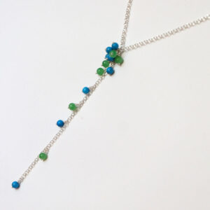 Necklace Blue Green
