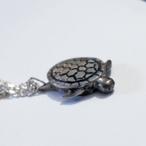 Silver Pendant Turtle