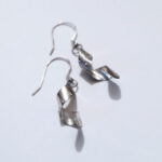 Silver Earrings twist